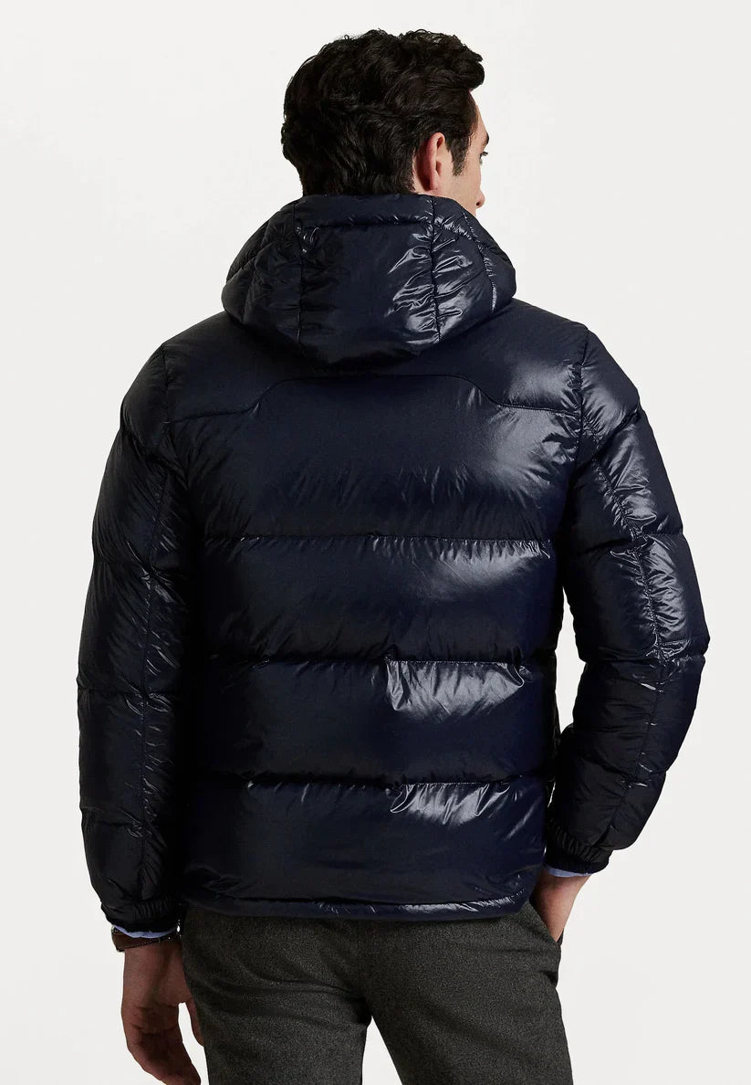 "RL" Shiny Puffer Blue