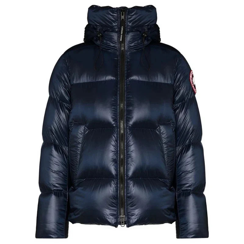 "Goose" Shiny Puffer Blue