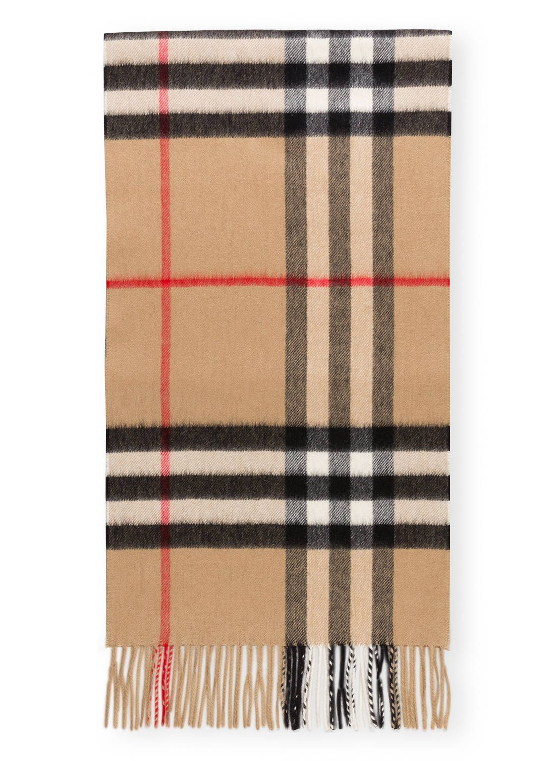 Chequered Cashmere Scarf